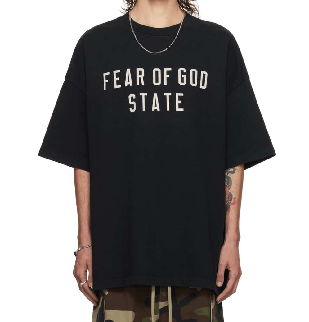 Fear of God Fear of God Essentials Heavy Crewneck Tee Black (S) Size US S / EU 44-46 / 1 - 1 Thumbnail