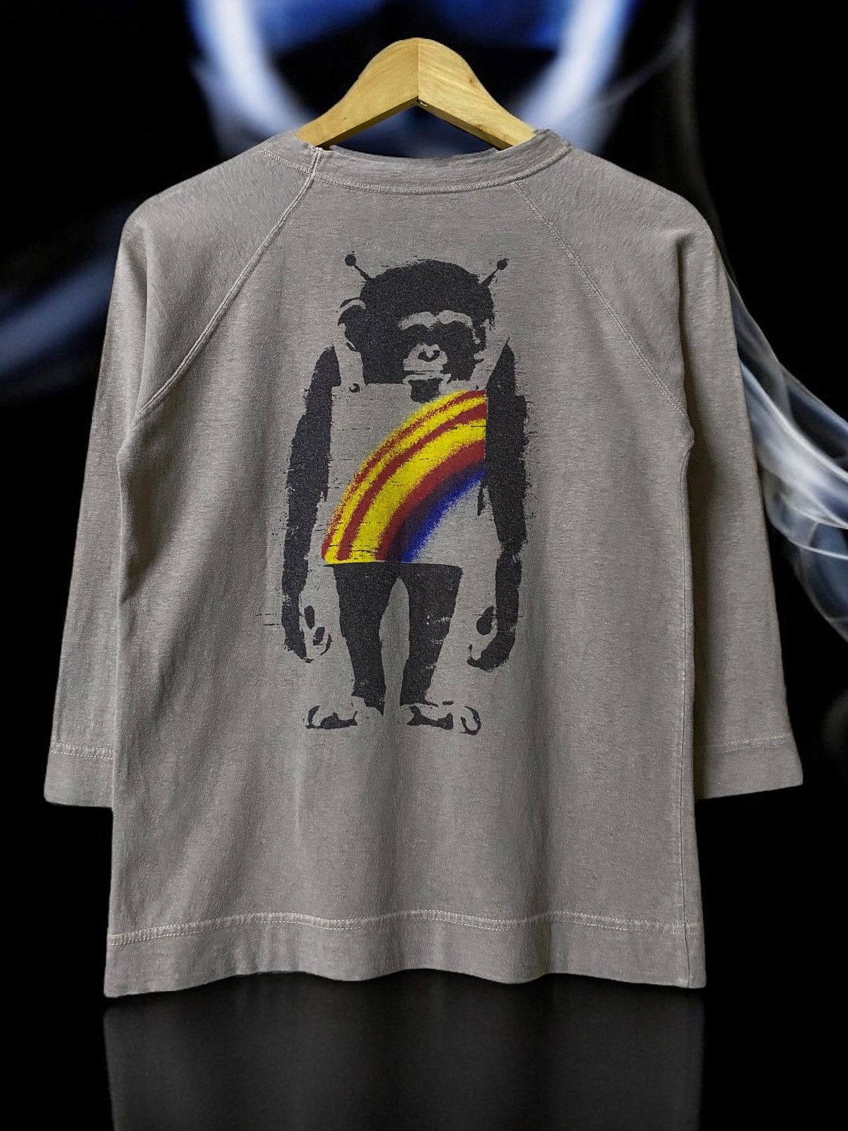 20471120 × Hysteric Glamour RNA INC Japan Rainbow Monkey Sonic Flower Groove Longsleeve Size US S / EU 44-46 / 1 - 12 Thumbnail