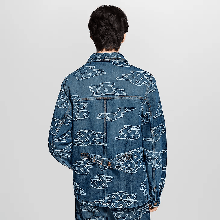 Louis Vuitton Monogram Denim Workwear Blouson Size US S / EU 44-46 / 1 - 3 Thumbnail