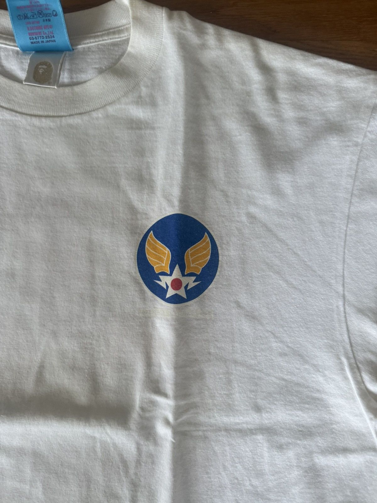 Bape 2000s Bape ASNKA backhit tee Size US L / EU 52-54 / 3 - 3 Thumbnail