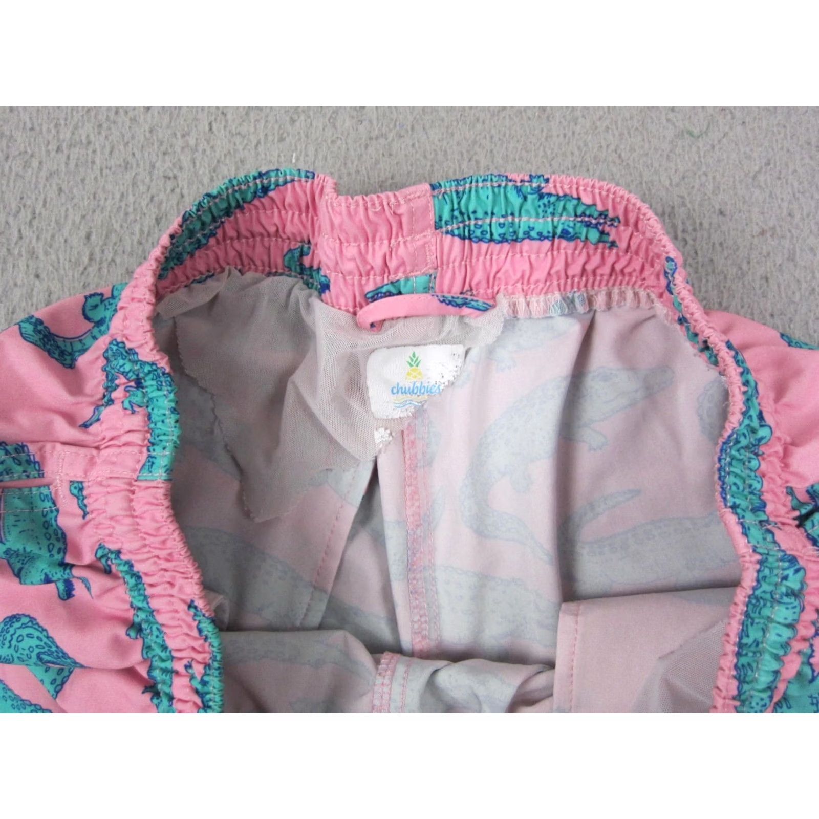 Chubbies Chubbies Pink Glades Alligator Swim Trunks Board Surfing Shorts Mens Small Size US 29 - 3 Thumbnail