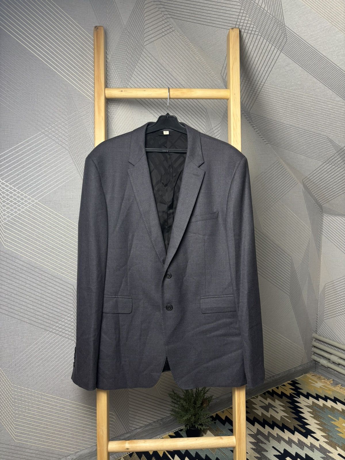 Burberry Burberry London Wool Two Button Blazer Made in Italy Size 46S - 1 Thumbnail