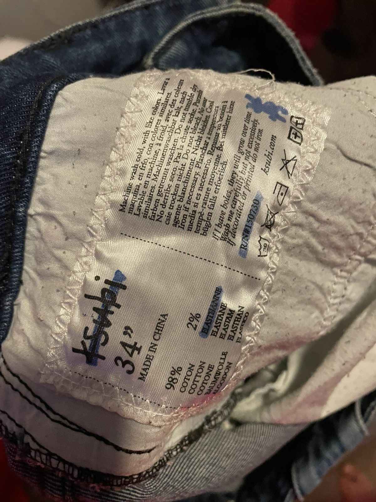 Ksubi Ksubi Chitch Distressed Jeans Size US 34 / EU 50 - 4 Thumbnail
