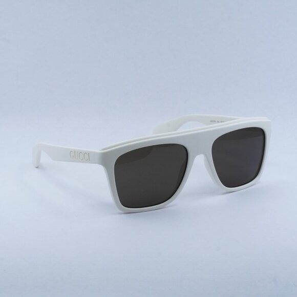 Gucci New Gucci GG1570S 003 Sunglasses - Matte White Frame Size ONE SIZE - 10 Thumbnail