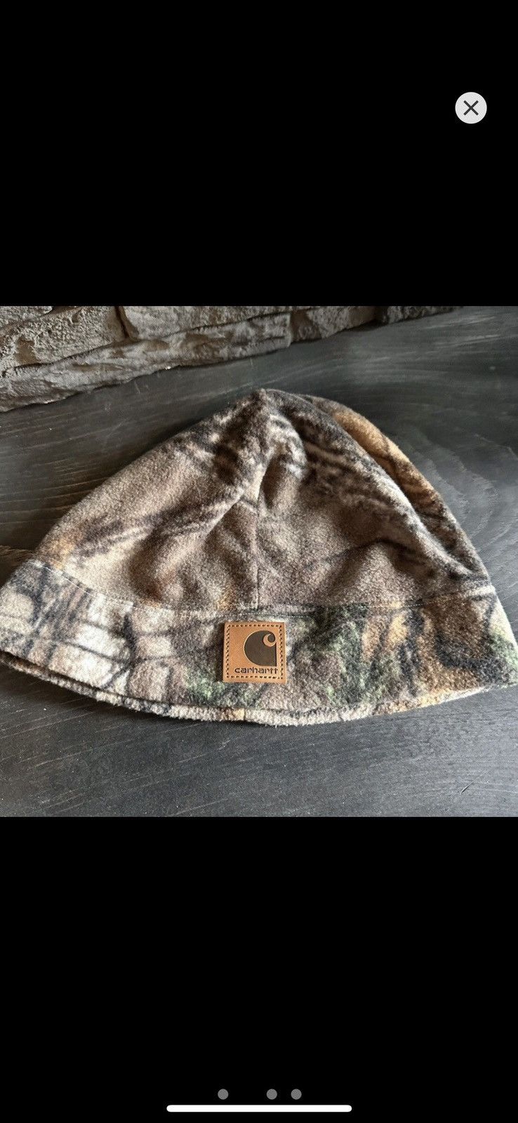 Carhartt CARHARTT REALTREE CAMO FLEECE HAT Size ONE SIZE - 6 Thumbnail