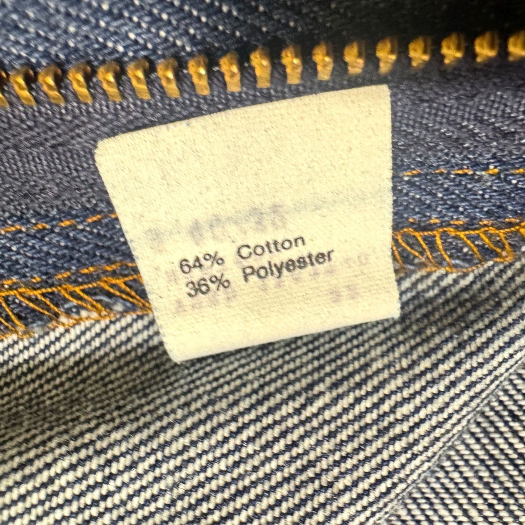 JCPenney VINTAGE JCPenney Jeans Men Wide-Leg 40x32 Cotton Blend Baggy Blue Mens Regular Size 40 32in Inseam Size US 40 / EU 56 - 5 Thumbnail