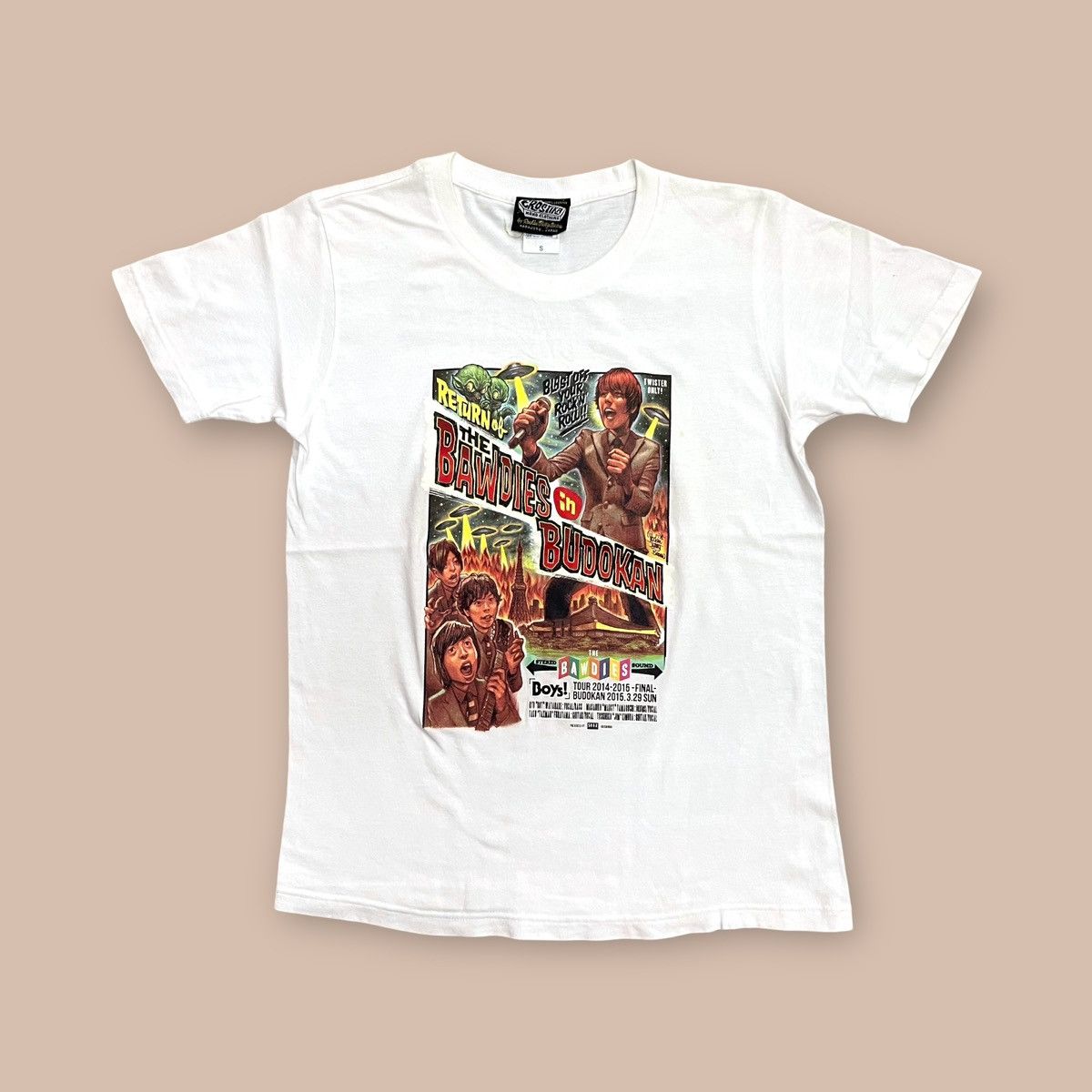 Band Tees EROSTIKA by Rockin Jelly Bean X The Bawdies Tee Size US S / EU 44-46 / 1 - 1 Thumbnail