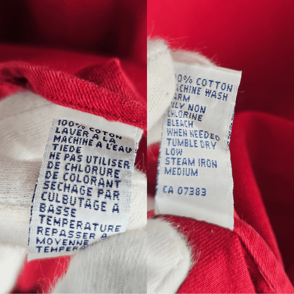 Polo Ralph Lauren Made in Canada 90s PRL Brushed Crimson Twill Shirt L Size US L / EU 52-54 / 3 - 8 Thumbnail