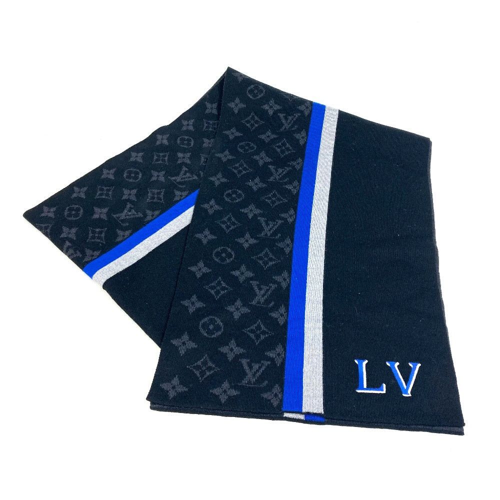 Louis Vuitton M77935 Monogram Echalp Lv Varsity Fashion Accessory Scarf Wool Men
