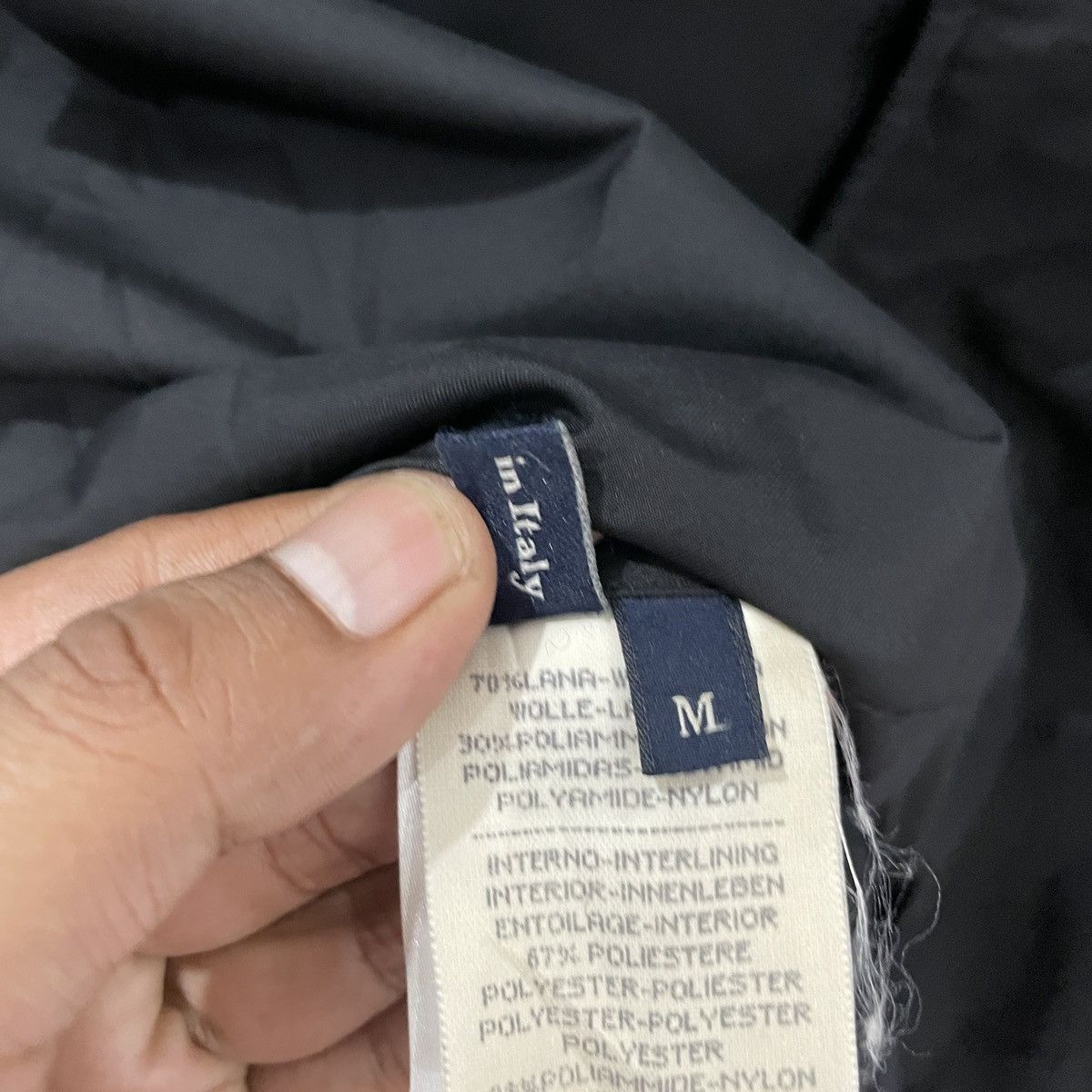 Vintage Zegna Italian Designer Reversable Jacket