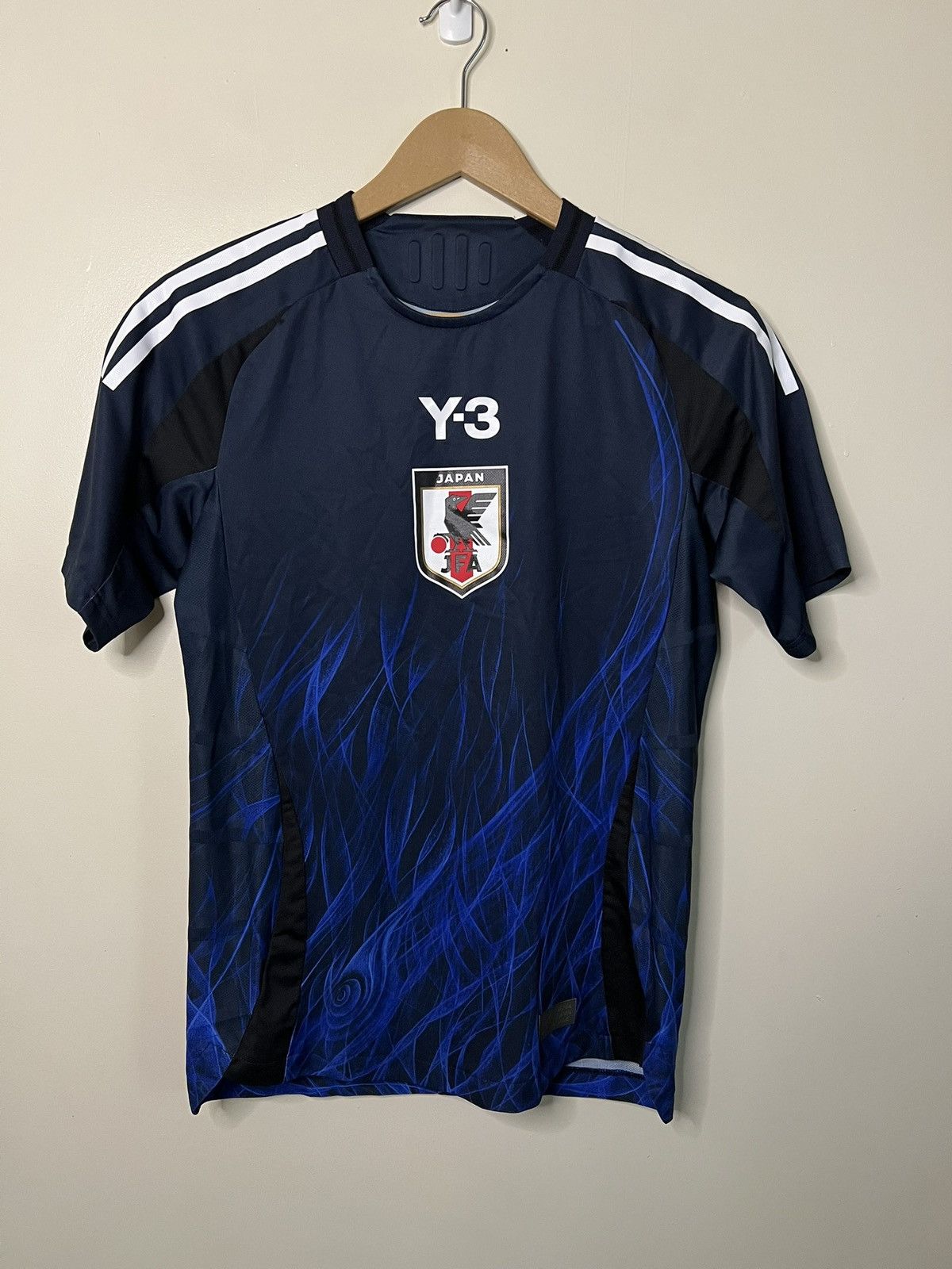 Adidas × Y-3 ADIDAS Y-3 JAPAN JFA PRE-MATCH JERSEY | Grailed