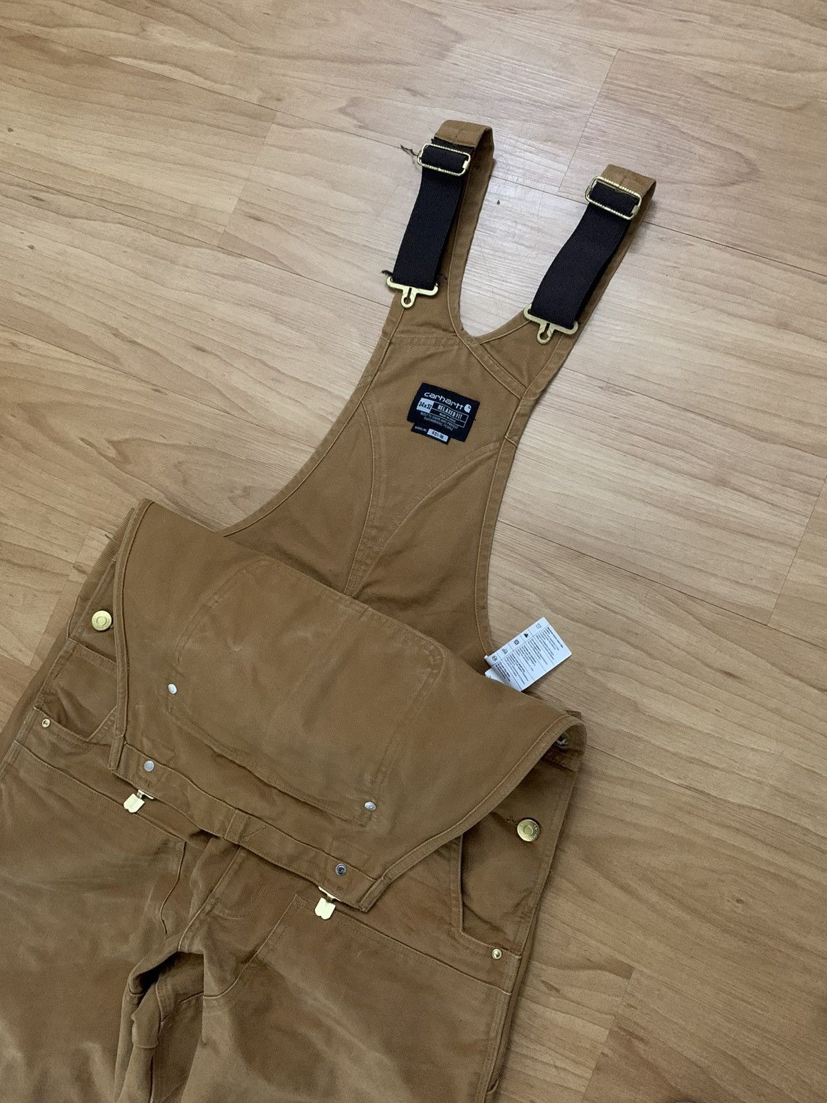 Carhartt 📙Carhartt Double-Knee Workwear Overalls (34x32) Size US 34 / EU 50 - 6 Thumbnail