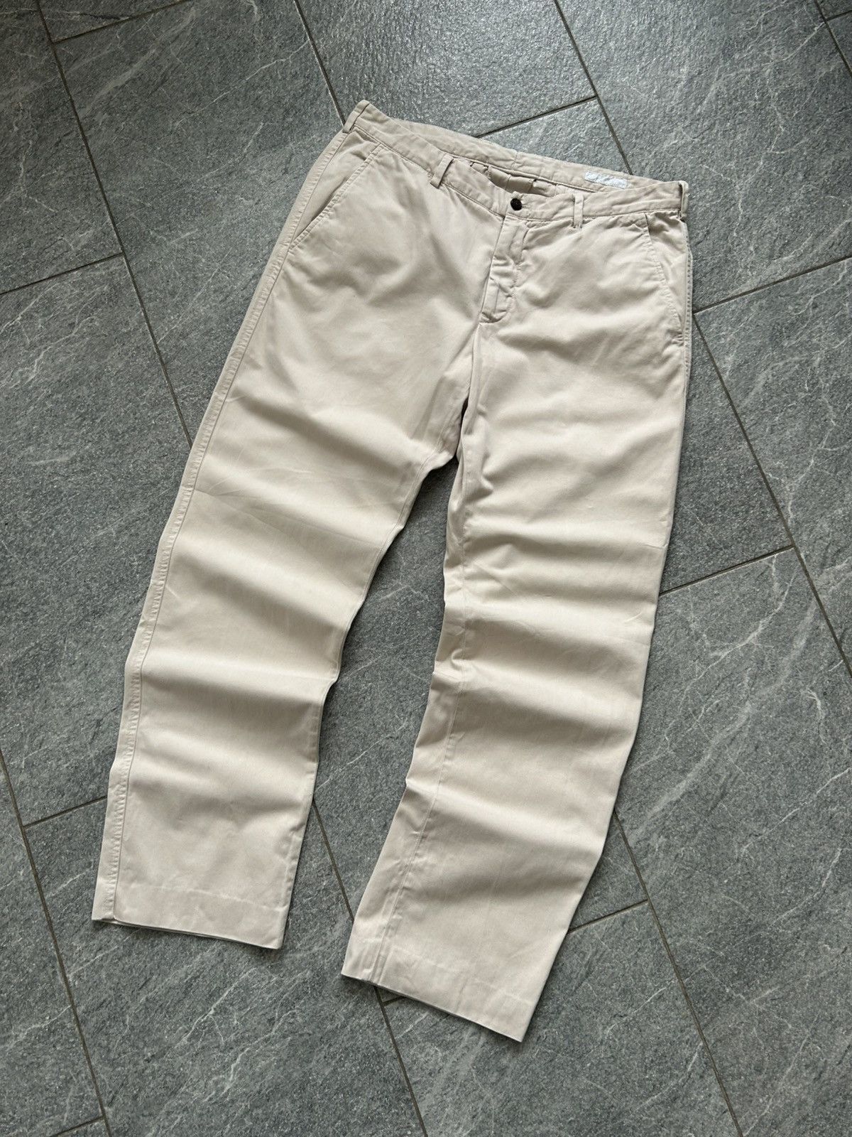 Prada Vintage Casual pants prada beige Size US 33 - 13 Thumbnail