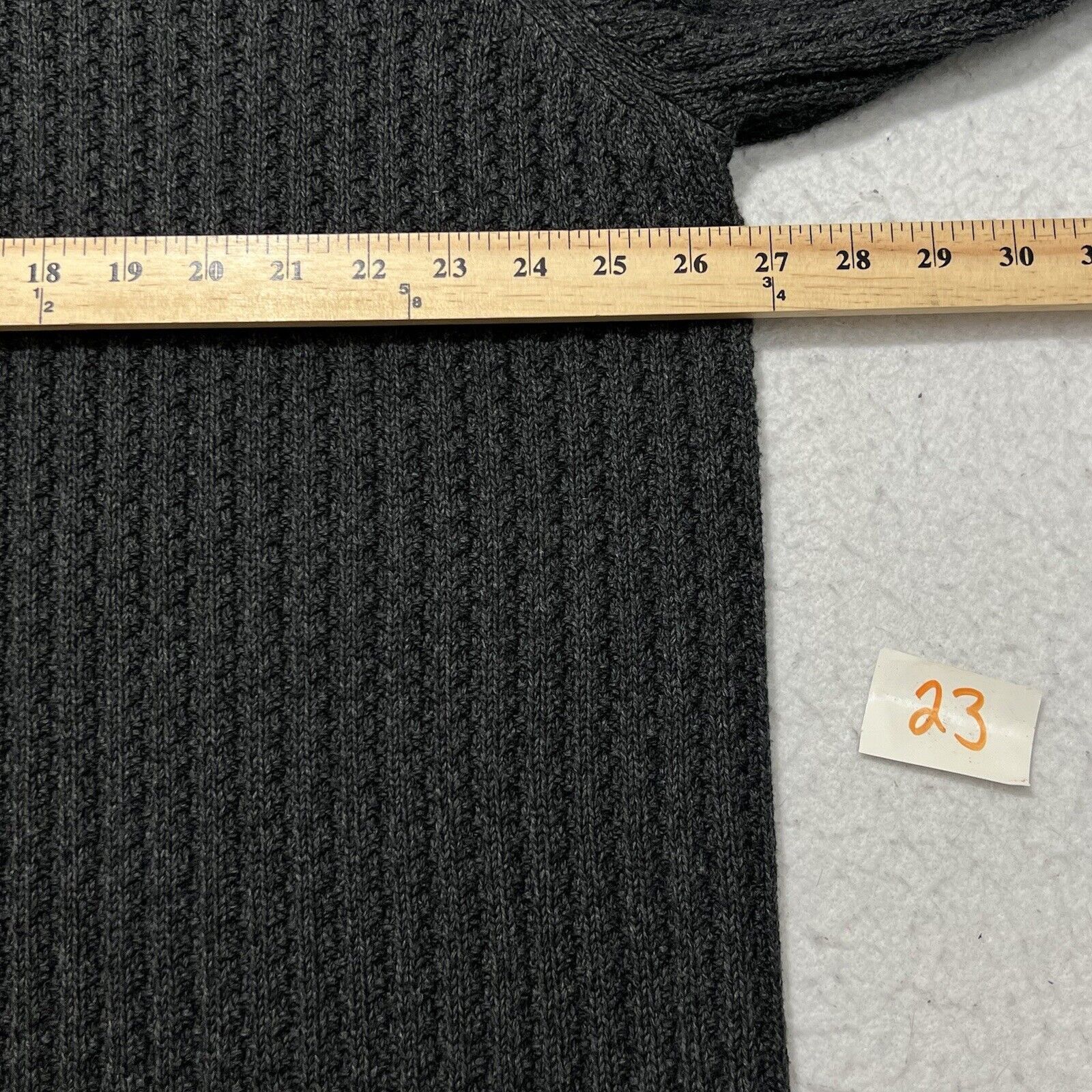 Eddie Bauer Eddie Bauer Henley Sweater Heavyweight Dark Gray Button Up Size US XL / EU 56 / 4 - 7 Thumbnail