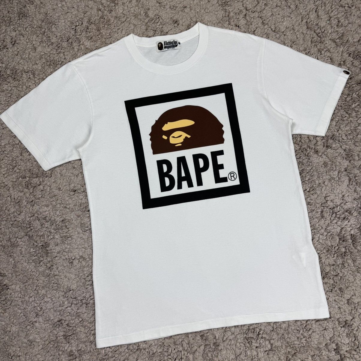 Bape Vintage Bape Square T-shirt Size US L / EU 52-54 / 3 - 3 Thumbnail