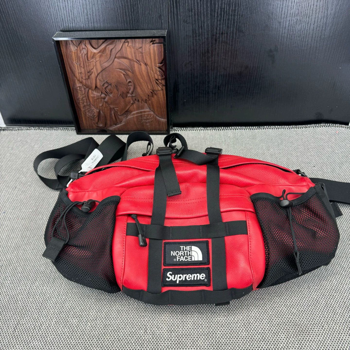 Supreme The North Face collaborationred crossbody bag