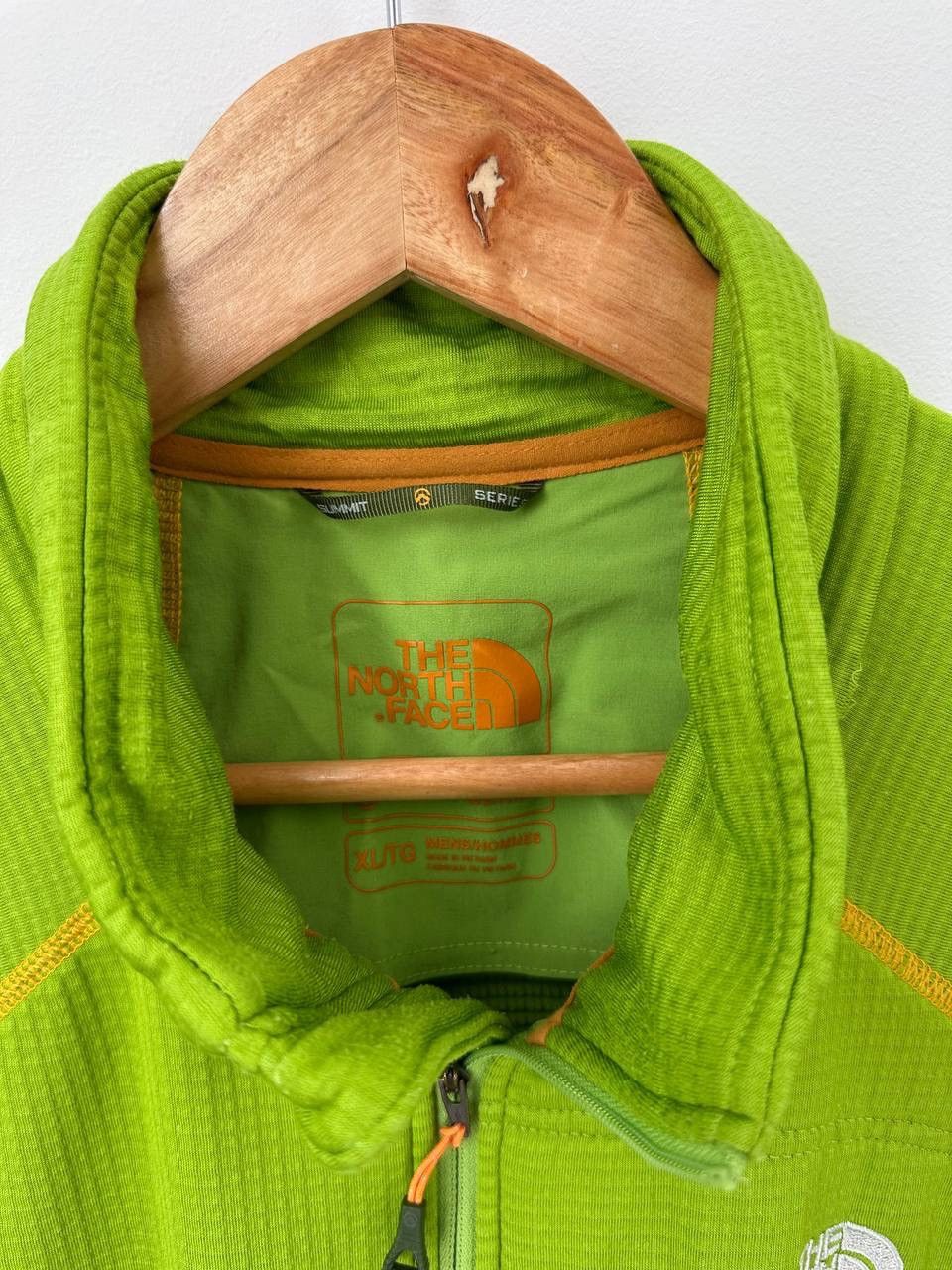 Other Vintage The North Face Green Outdoor Zip Hoodie Size US XL / EU 56 / 4 - 7 Thumbnail