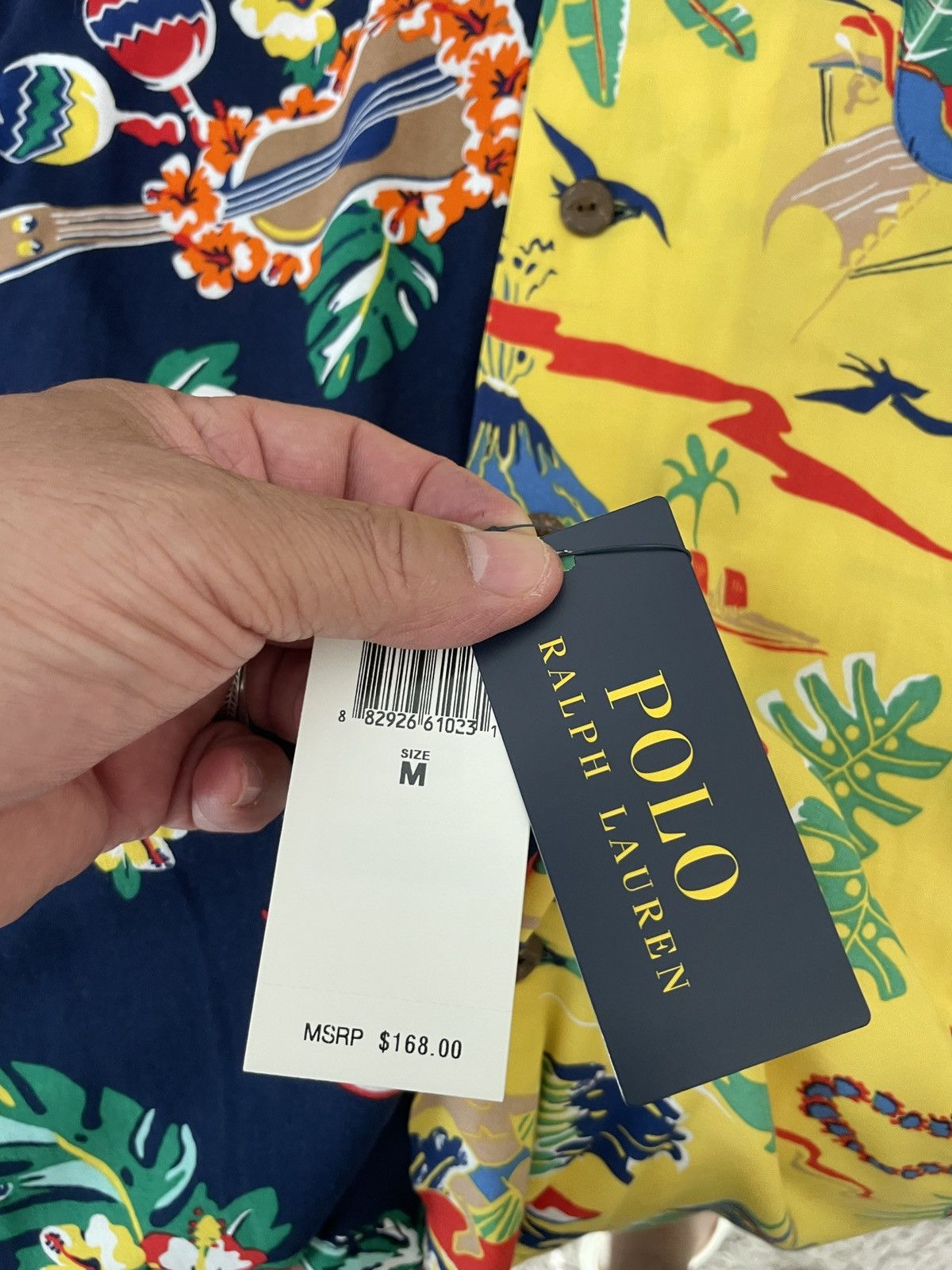 Polo Ralph Lauren Savannah Hawaiian Shirt nwt 168.00 Size US M / EU 48-50 / 2 - 7 Thumbnail