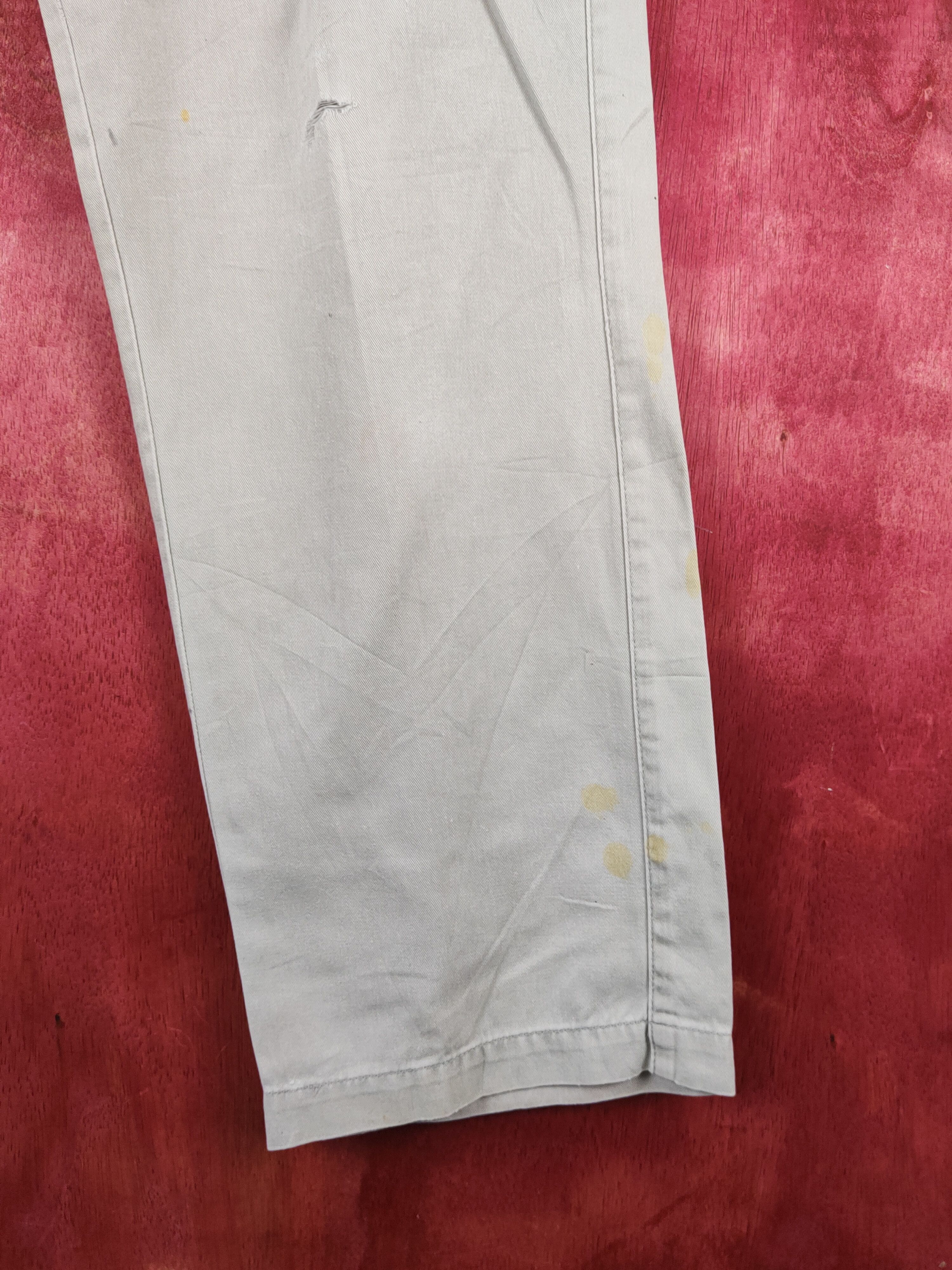 Japanese Brand Xebec Light Gray Multipocket Tactical Cargo Pants #S1750 Size US 31 - 9 Thumbnail