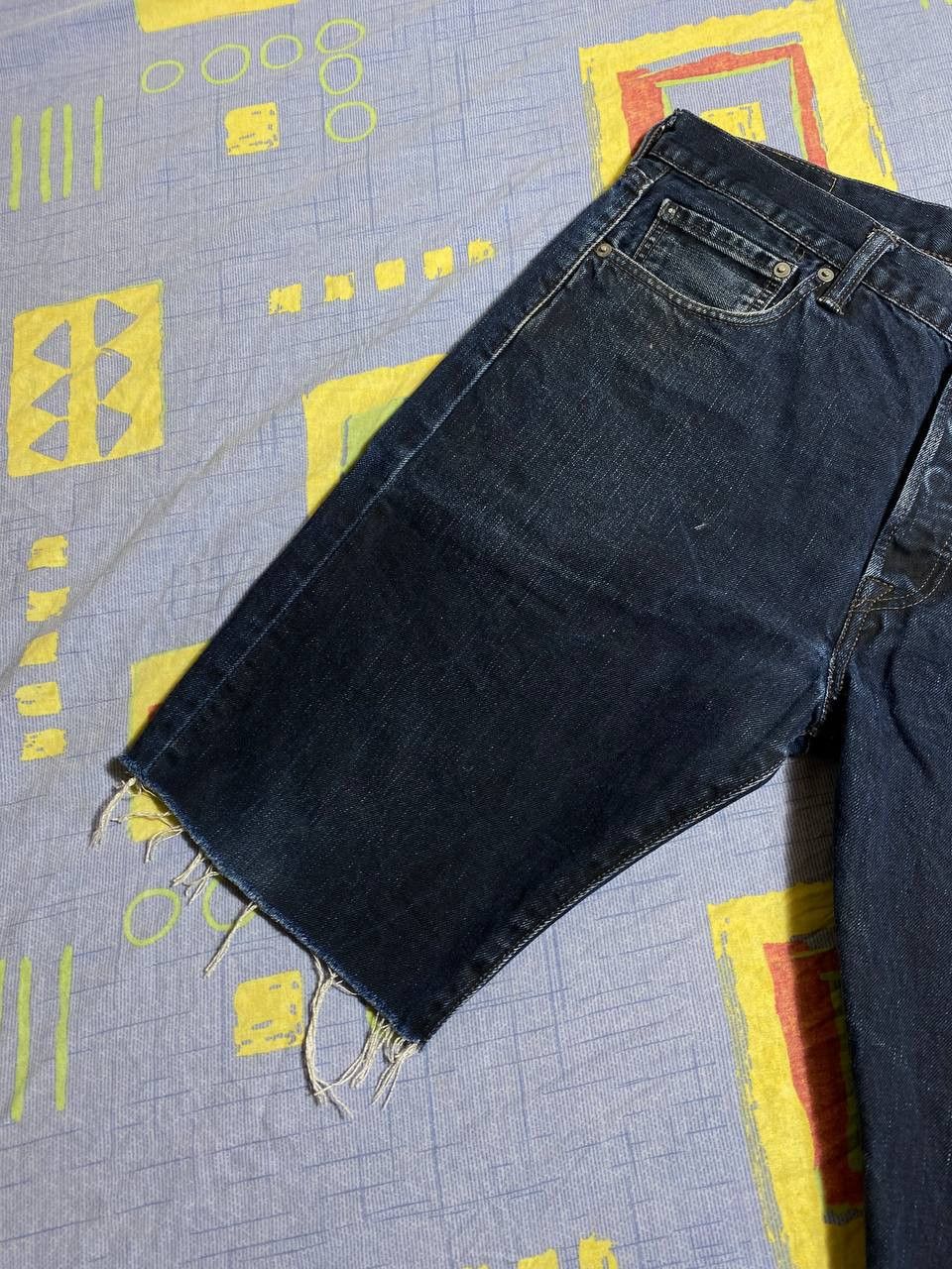 Levi's VINTAGE Y2K DENIM LEVIS SHORTS Size US 34 / EU 50 - 4 Thumbnail