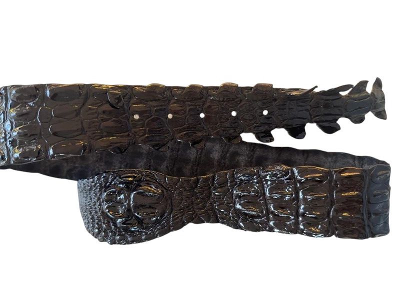 Roberto Cavalli ARCHIVE REAL CROCODILE LEATHER BELT Size ONE SIZE - 2 Thumbnail