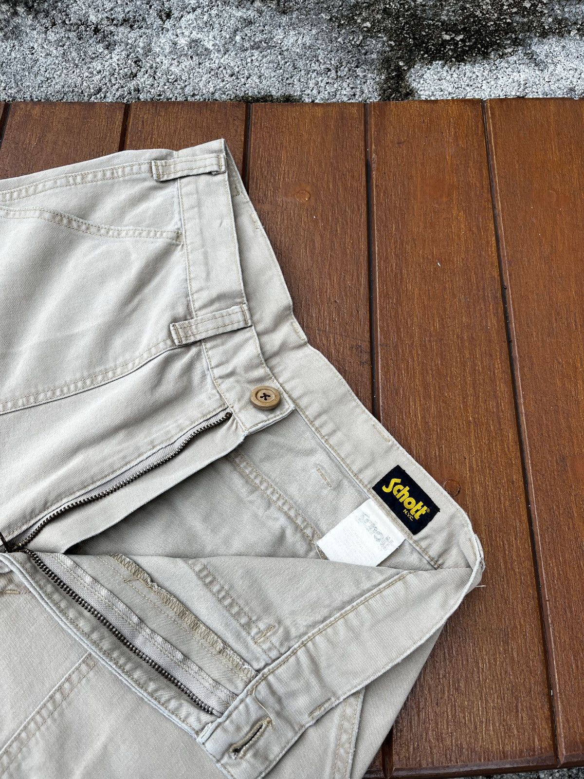 Schott Schott NYC Trousers Combat Cargo Size US 30 / EU 46 - 2 Thumbnail