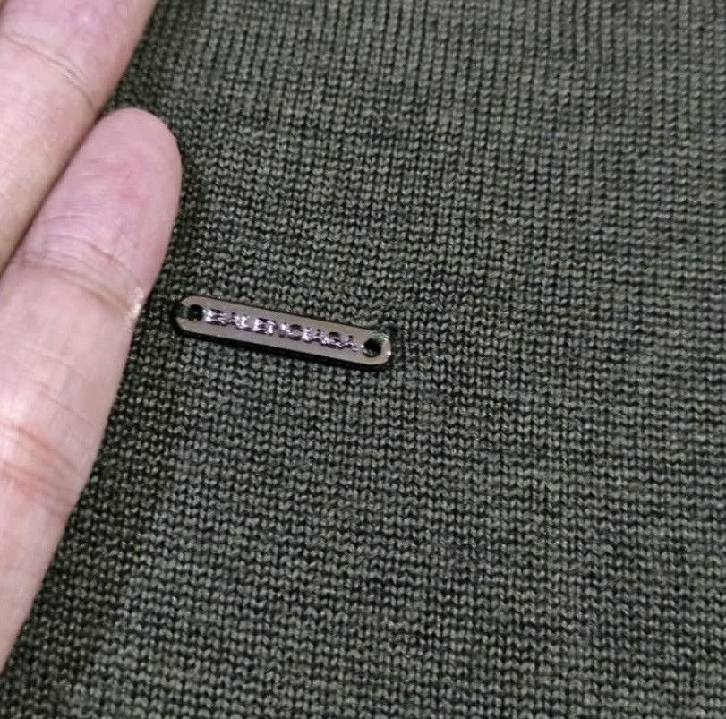 Balenciaga Vintage Balenciaga Cable Vest Knitwear Size US L / EU 52-54 / 3 - 3 Thumbnail