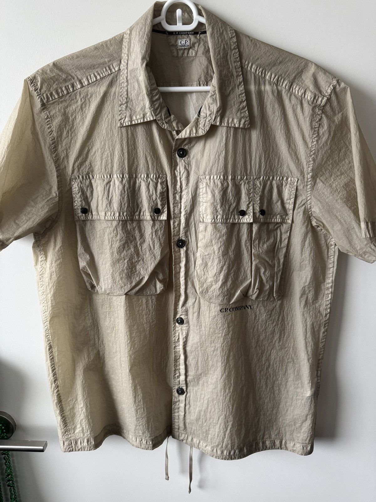 C.P. Company C.P. Company Light Short Sleeve Shirt Size US XL / EU 56 / 4 - 1 Thumbnail