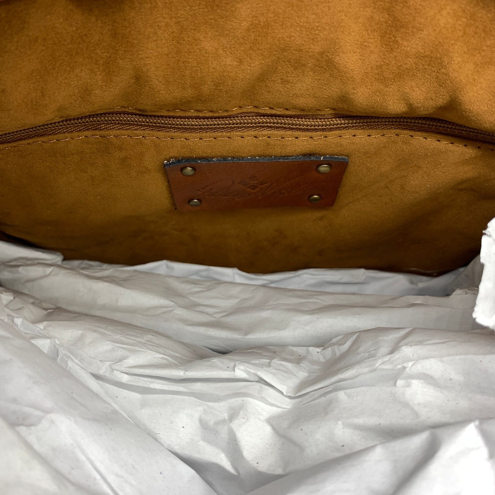 Other Patricia Nash Everton Slouchy Tote Cinnamon Brown Leather Size ONE SIZE - 16 Thumbnail