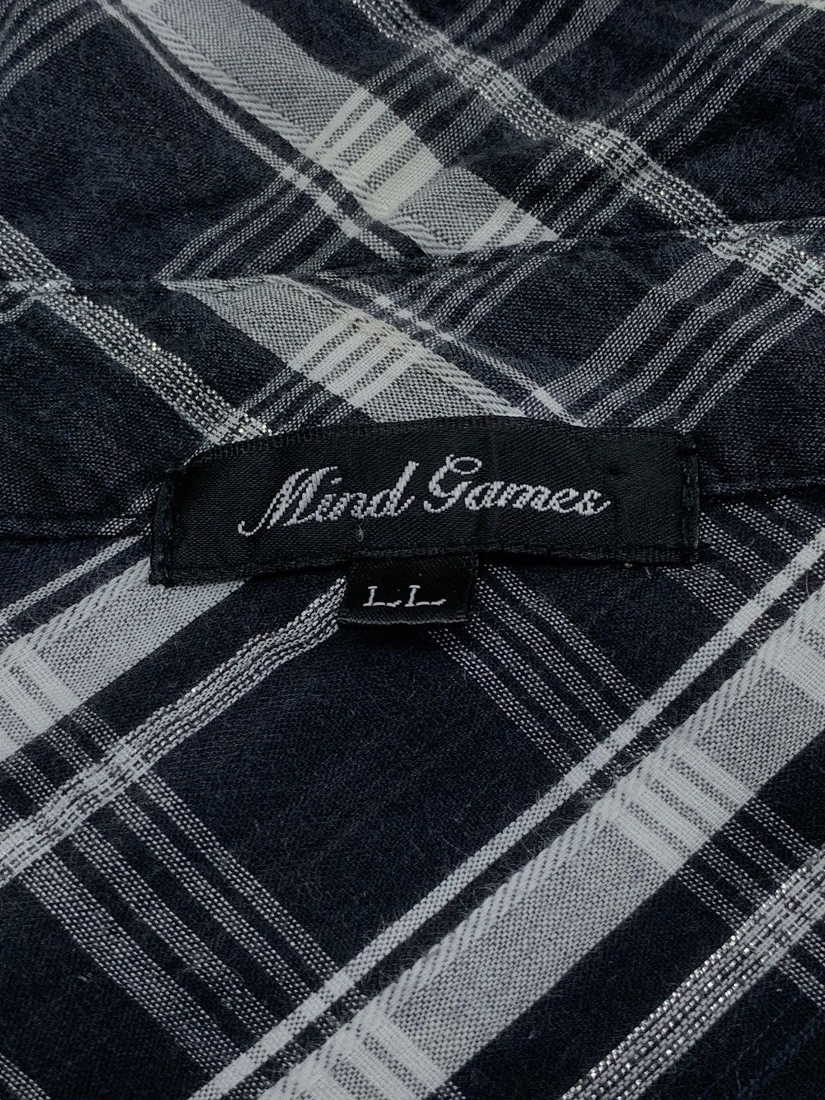 If Six Was Nine × Japanese Brand × Le Grande Bleu (L.G.B.) Mind Games 2 Collar Y2k Affliction Style Life Poems Size US XL / EU 56 / 4 - 8 Thumbnail