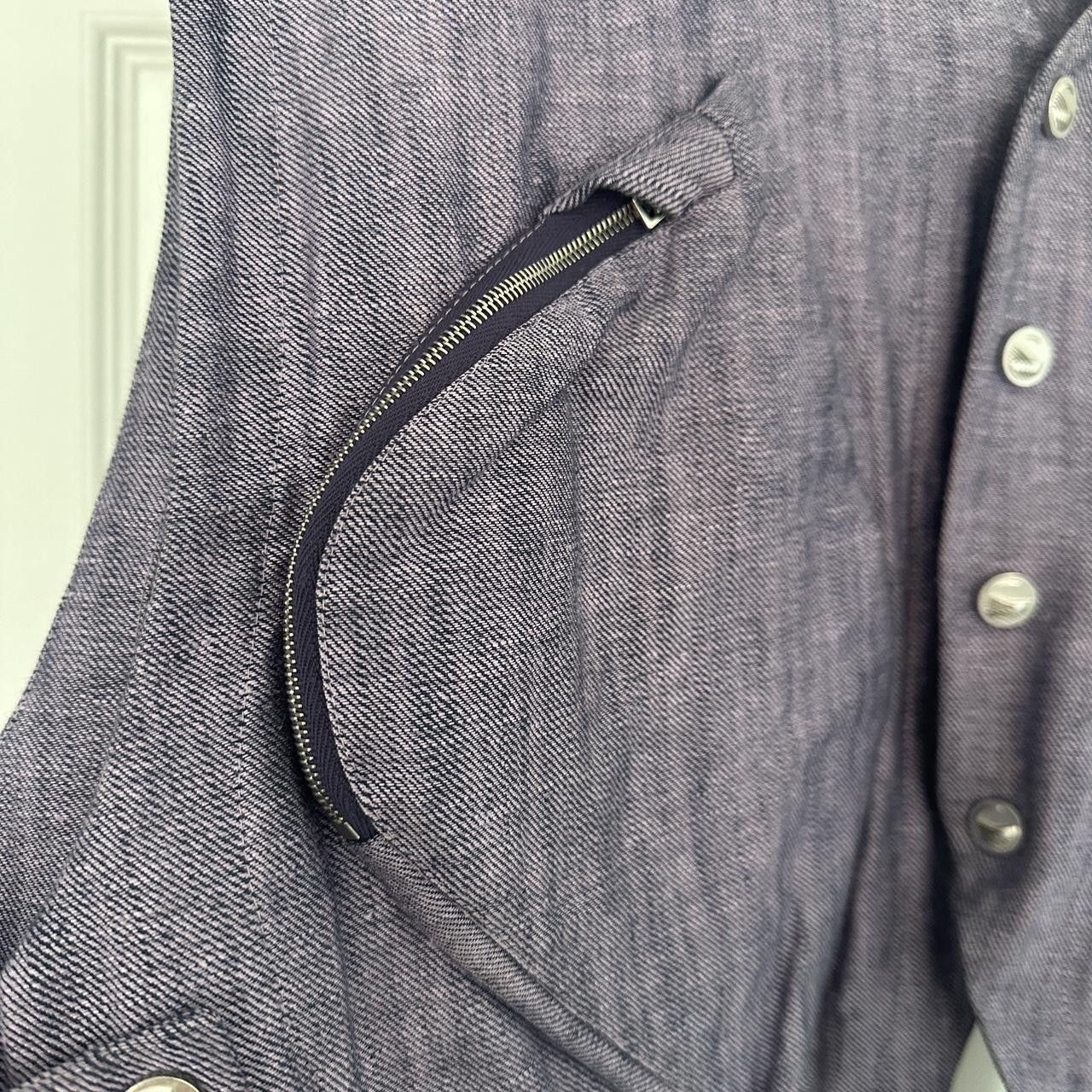 Kiko Kostadinov Kiko Kostadinov SS22 Men’s Purple Torino Vest Size 46R - 5 Thumbnail
