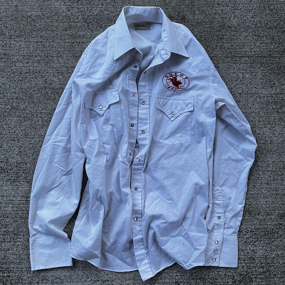 Vintage Vintage Sheplers Western Button Up Shirt Size S Size US S / EU 44-46 / 1 - 1 Thumbnail