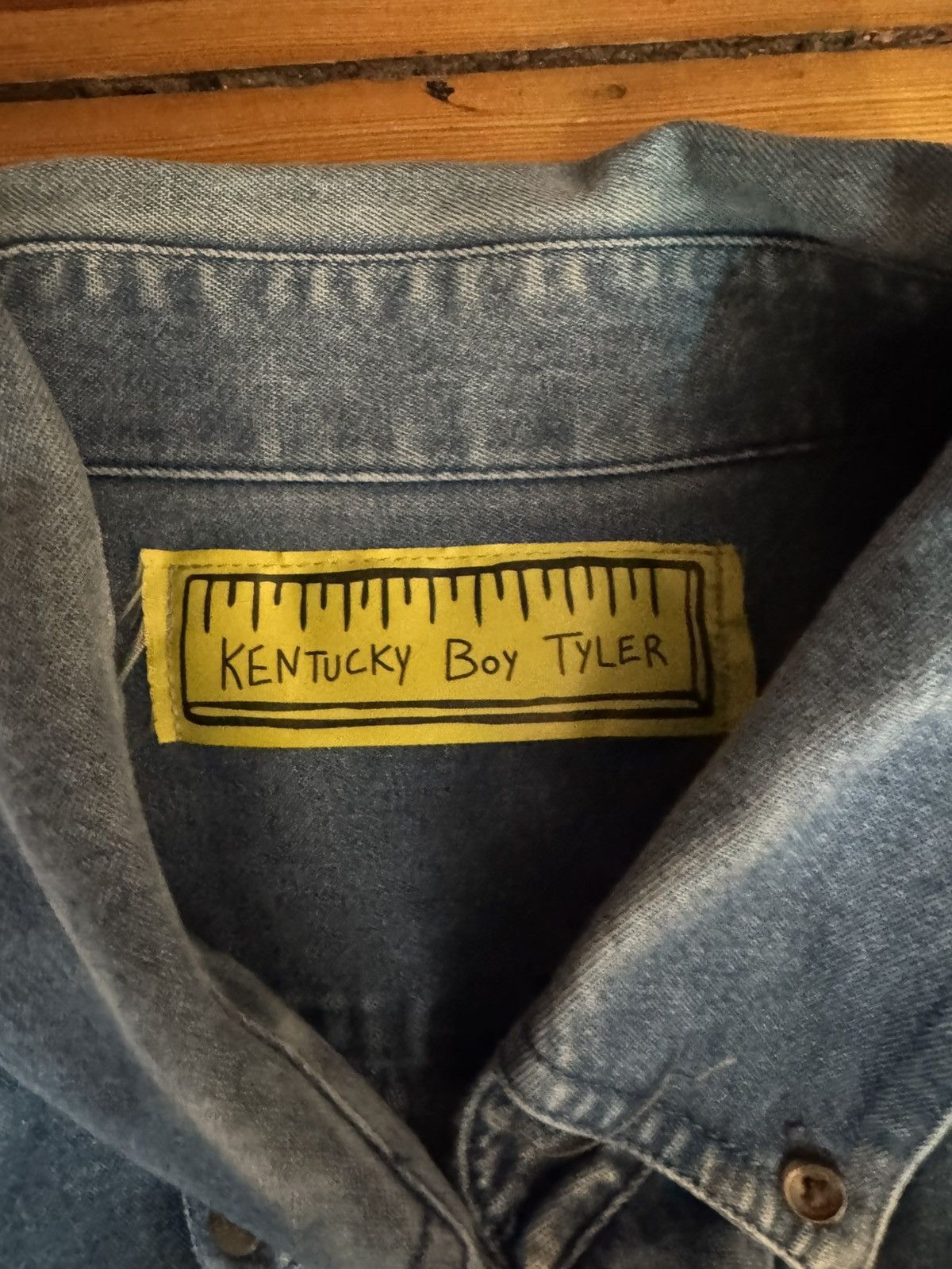 Asspizza × Kentucky Boy Tyler Kentucky Boy Tyler 1of1 Sample Denim Jacket Size US L / EU 52-54 / 3 - 3 Thumbnail