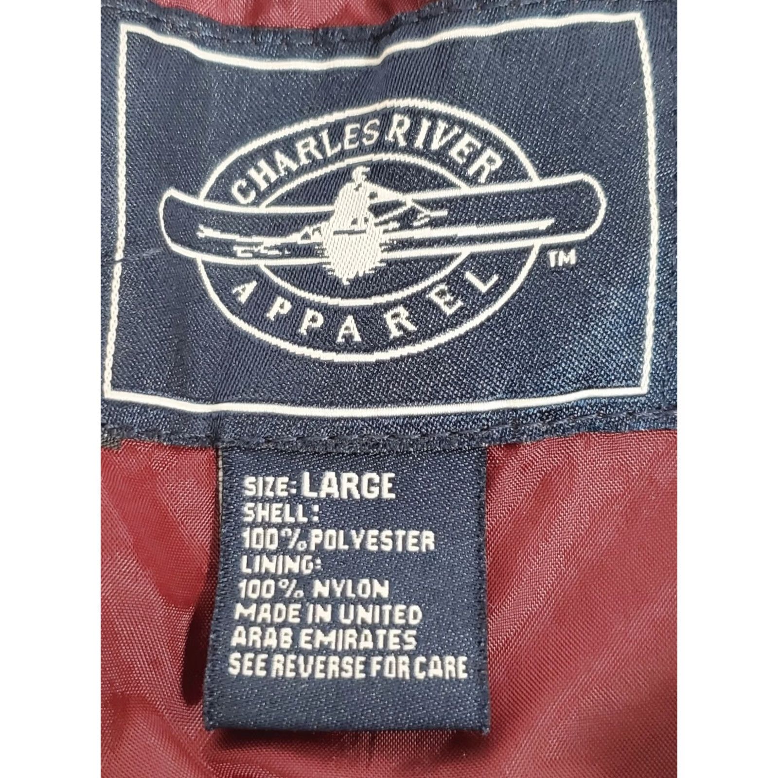 Vintage VINTAGE Boston College BC Eagles Charles River Apparel Golf Pullover Maroon Men’s L Pullover Sweatshirt Size US L / EU 52-54 / 3 - 7 Thumbnail