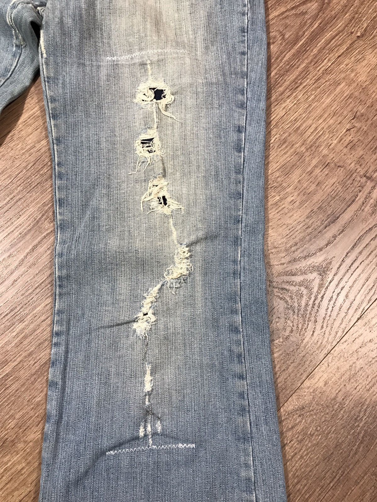 Iceberg × Vintage Iceberg Vintage Flared Denim Pants Jeans Size 31" - 4 Thumbnail