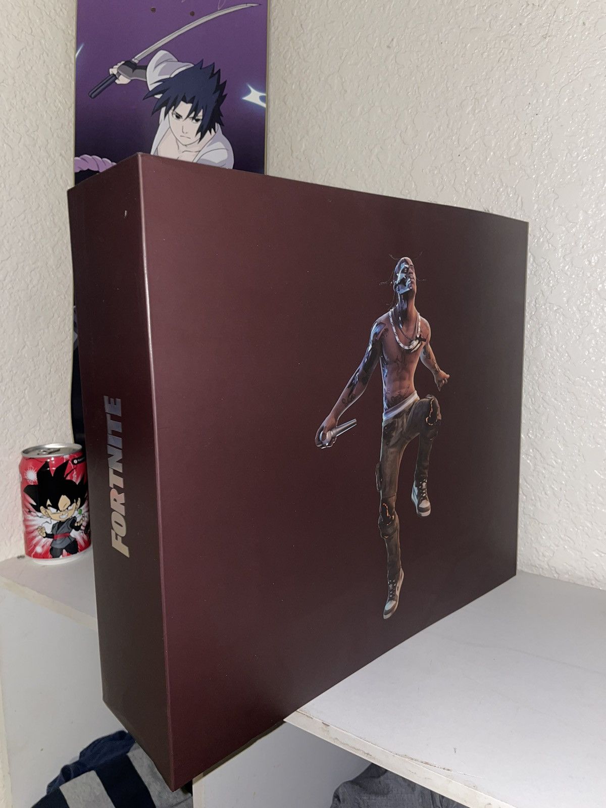 Travis Scott Travis Scott Signed Poster W/ Fortnite Figurine Set New Size ONE SIZE - 4 Thumbnail