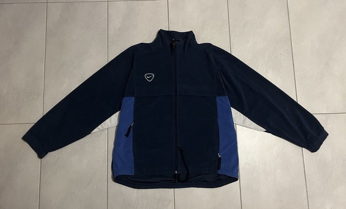 Nike Nike Vintage 90s Nike Team Fleece Jacket Streetwear Size US M / EU 48-50 / 2 - 2 Thumbnail