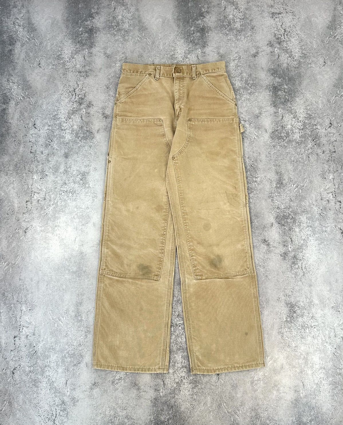 Vintage 80s Carhartt Double Knee Made In USA Rare Work Pants