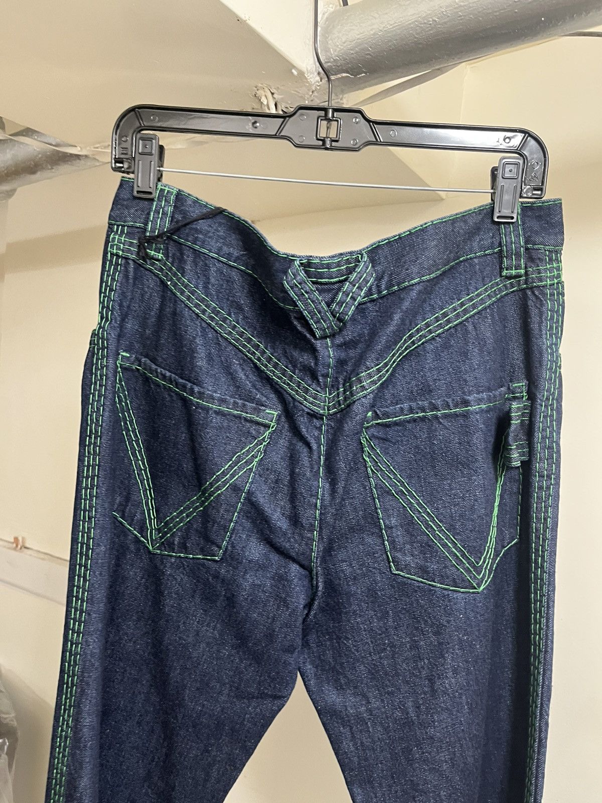 Bottega Veneta Bottega Veneta Topstitch Straight Leg Denim Jeans Sz 50 Size US 34 / EU 50 - 4 Thumbnail