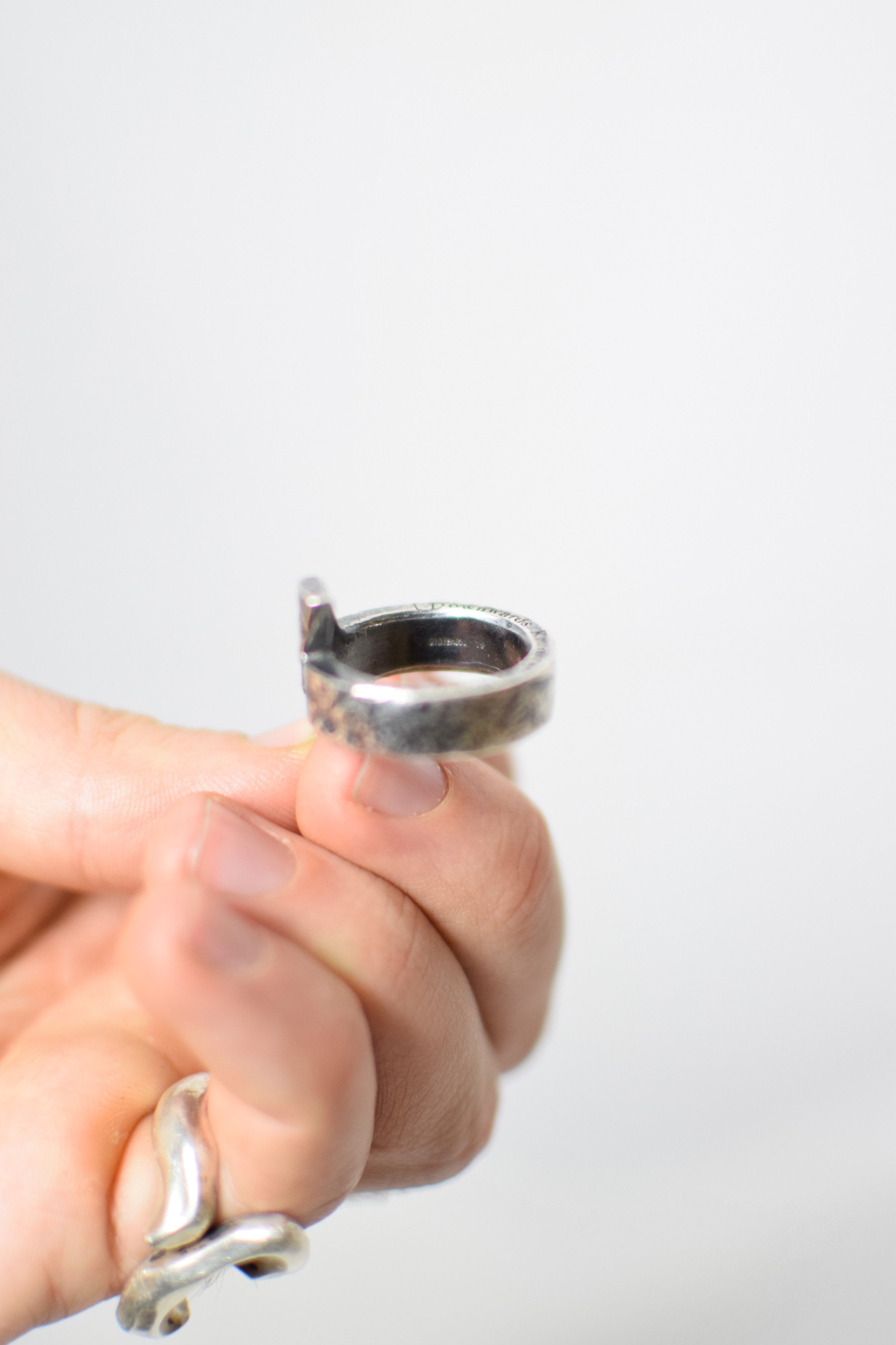 Julius FINAL DROP - Julius SS17 Knives Cross Ring - 577ACU10 Size ONE SIZE - 5 Thumbnail