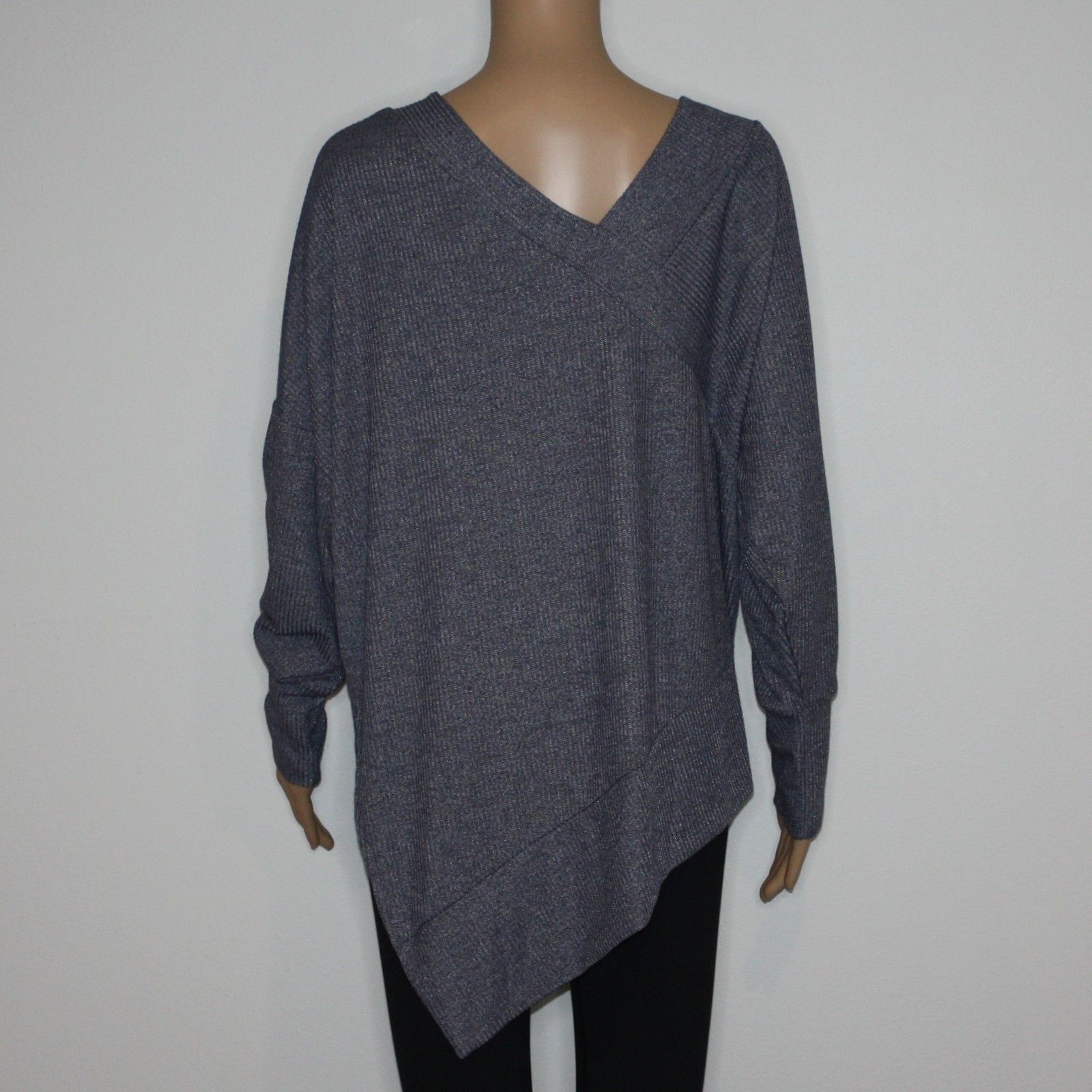 Other Stella & Dot The Double V Sweater in Chambray Blue Colorway Size M / US 6-8 / IT 42-44 - 7 Thumbnail