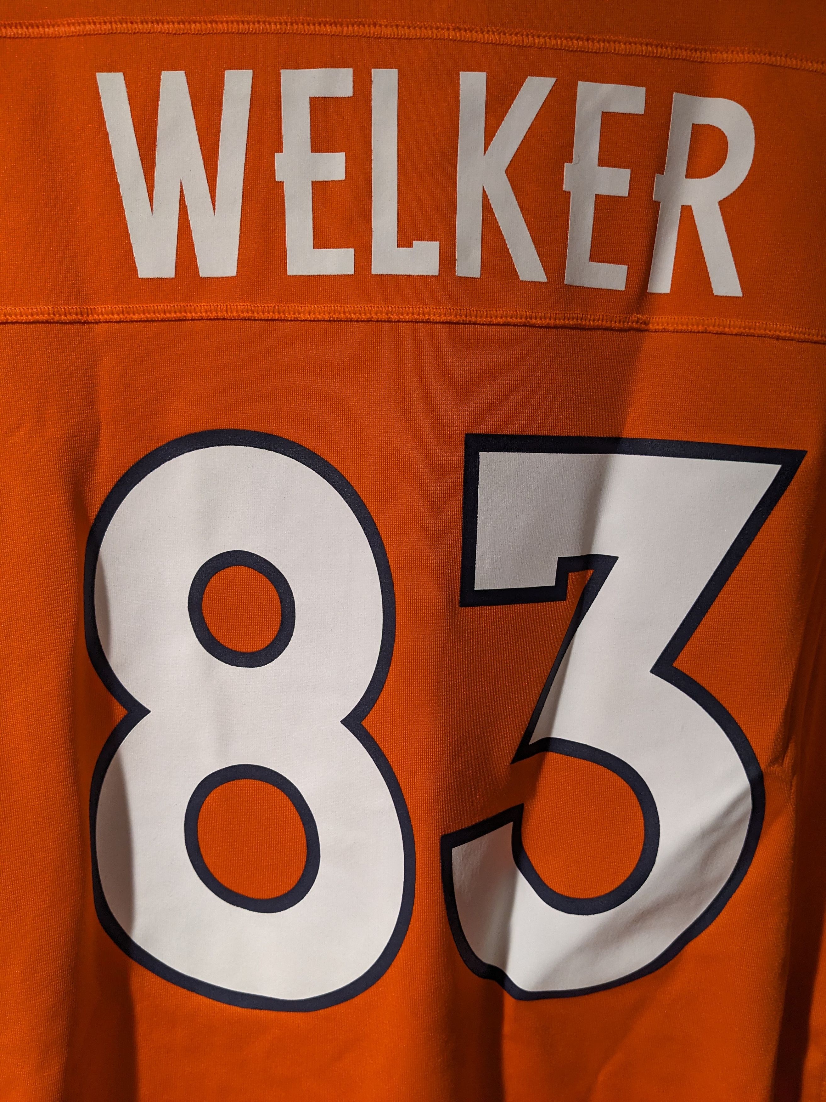 NFL Denver Broncos Wes Welker NFL Football Nike Large Jersey Size US L / EU 52-54 / 3 - 9 Thumbnail