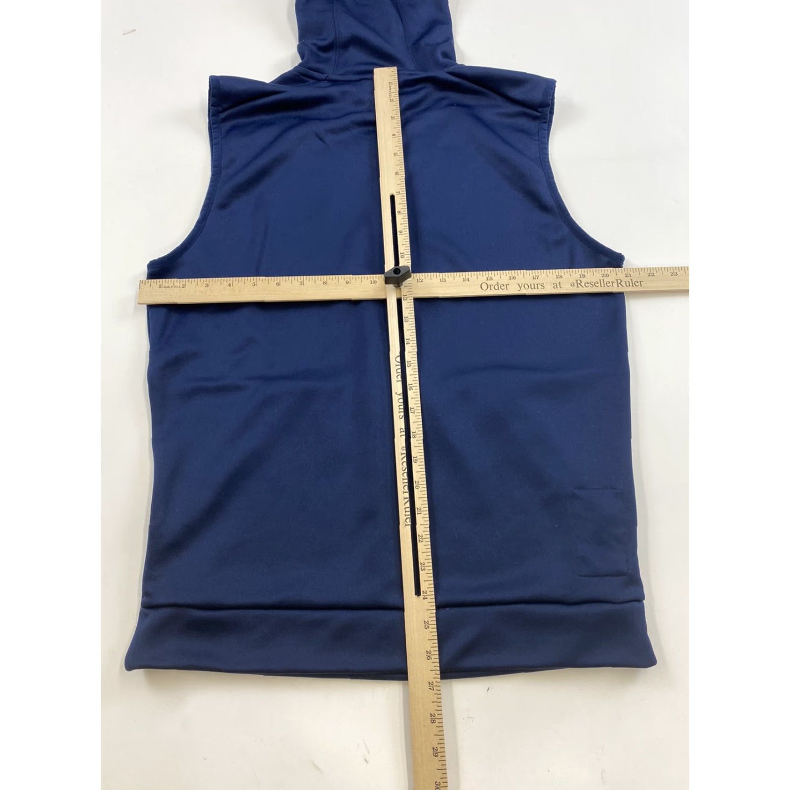 Adidas Adidas Vest Hoodie USA Women M Blue Volleyball Hooded Pullover Vest Hoodie Women M Blue USA Vollyball HoodedVest Size M / US 6-8 / IT 42-44 - 6 Thumbnail