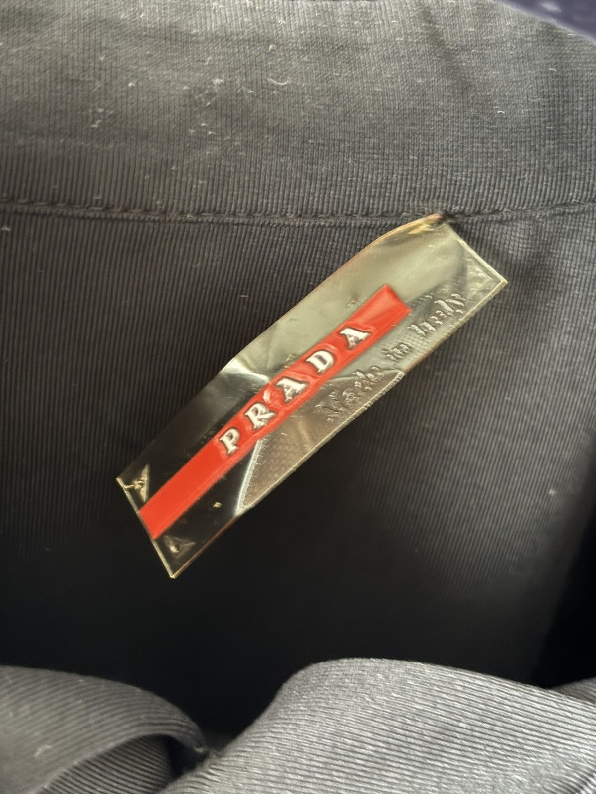 Prada Vintage Prada Nylon Overshirt Size US XL / EU 56 / 4 - 6 Thumbnail