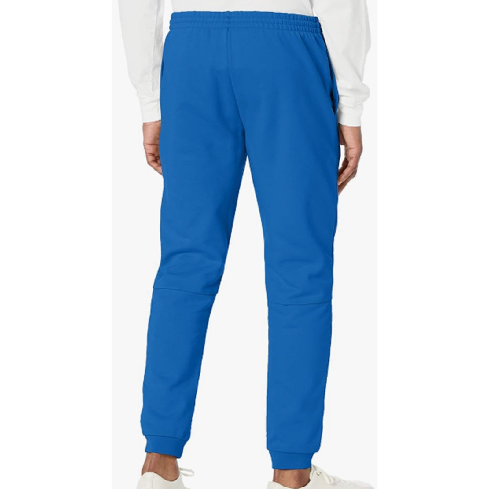 Lacoste Lacoste Men's Tapered Fit Adjustable Waist Sweatpants Blue M Size US 32 / EU 48 - 3 Thumbnail