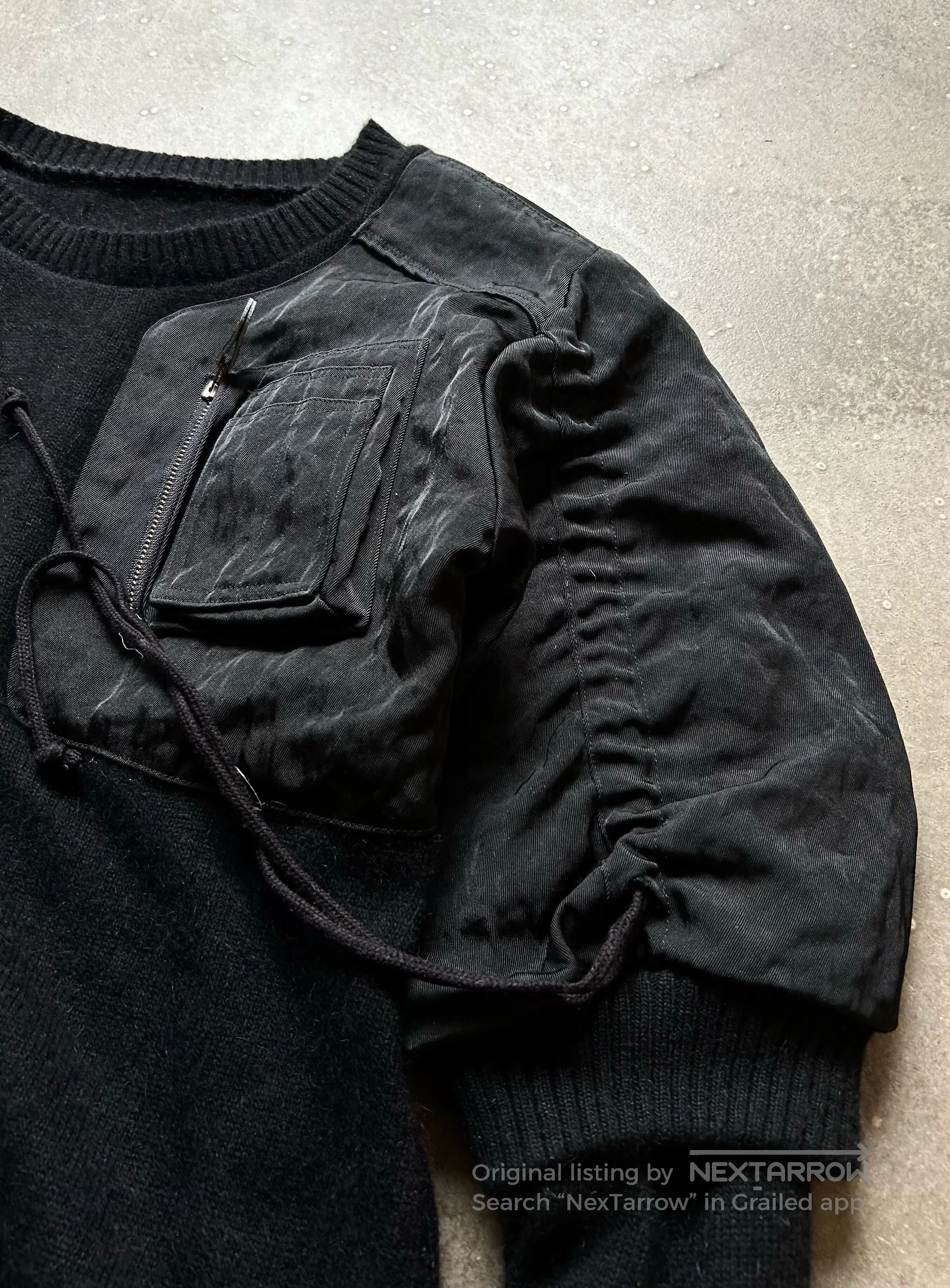 Japanese Brand Unique Deconstructed Layered Top. Size US M / EU 48-50 / 2 - 4 Thumbnail