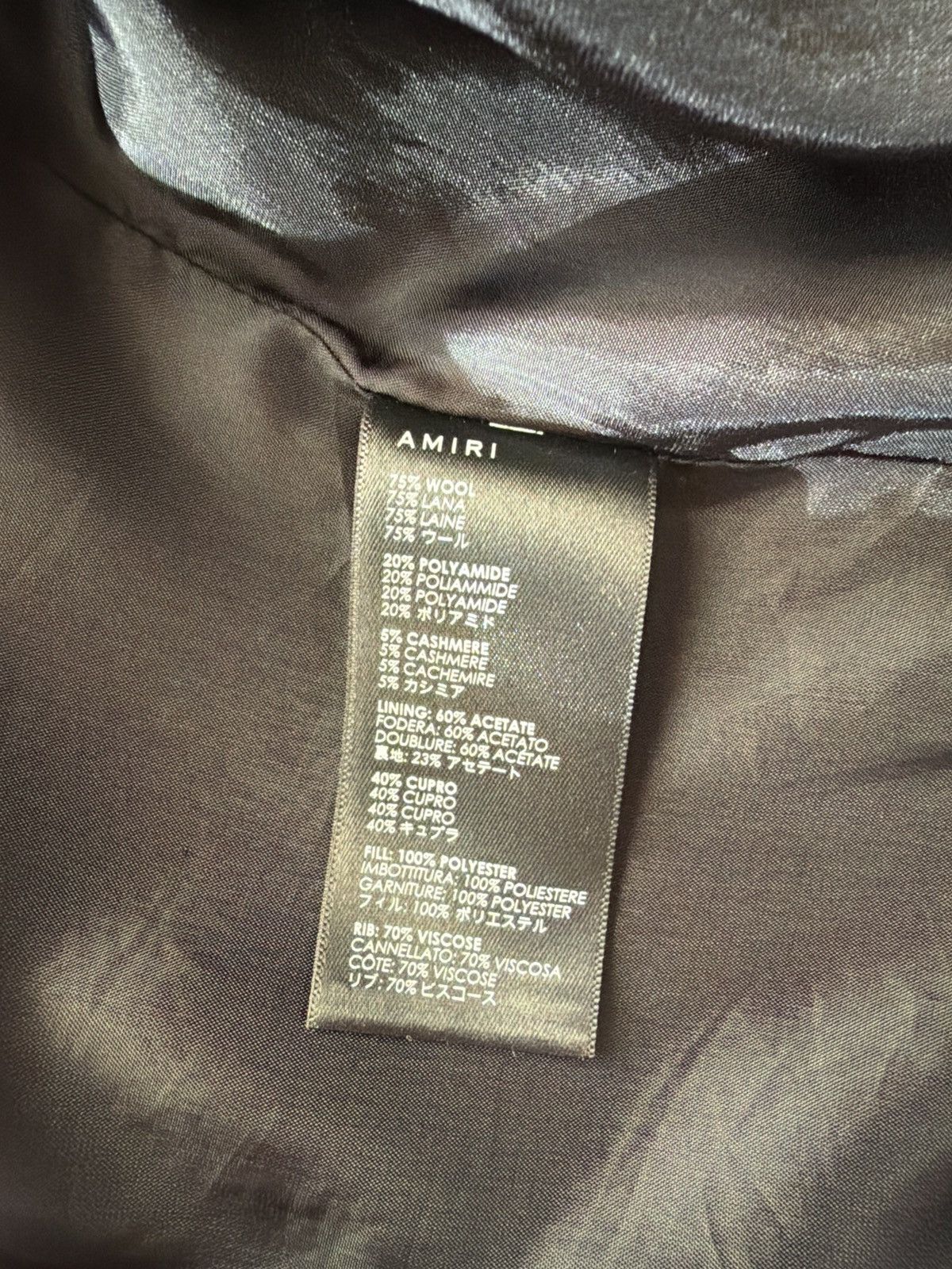 Amiri AMIRI DAGGER BOMBER Size US XL / EU 56 / 4 - 10 Thumbnail