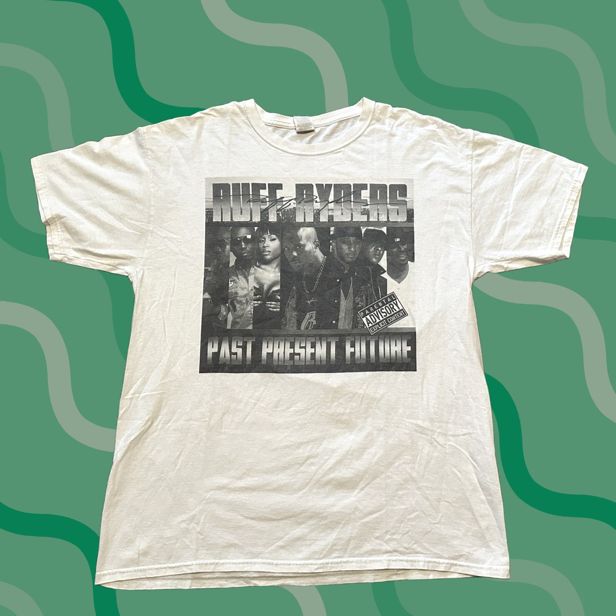 Fruit Of The Loom Ruff Ryders Shirt Mens XL 2017 Reunion Tour Hip Hop Rap Graphic Print White T-Shirt Brand Fruit of the Loom Size US XL / EU 56 / 4 - 1 Thumbnail