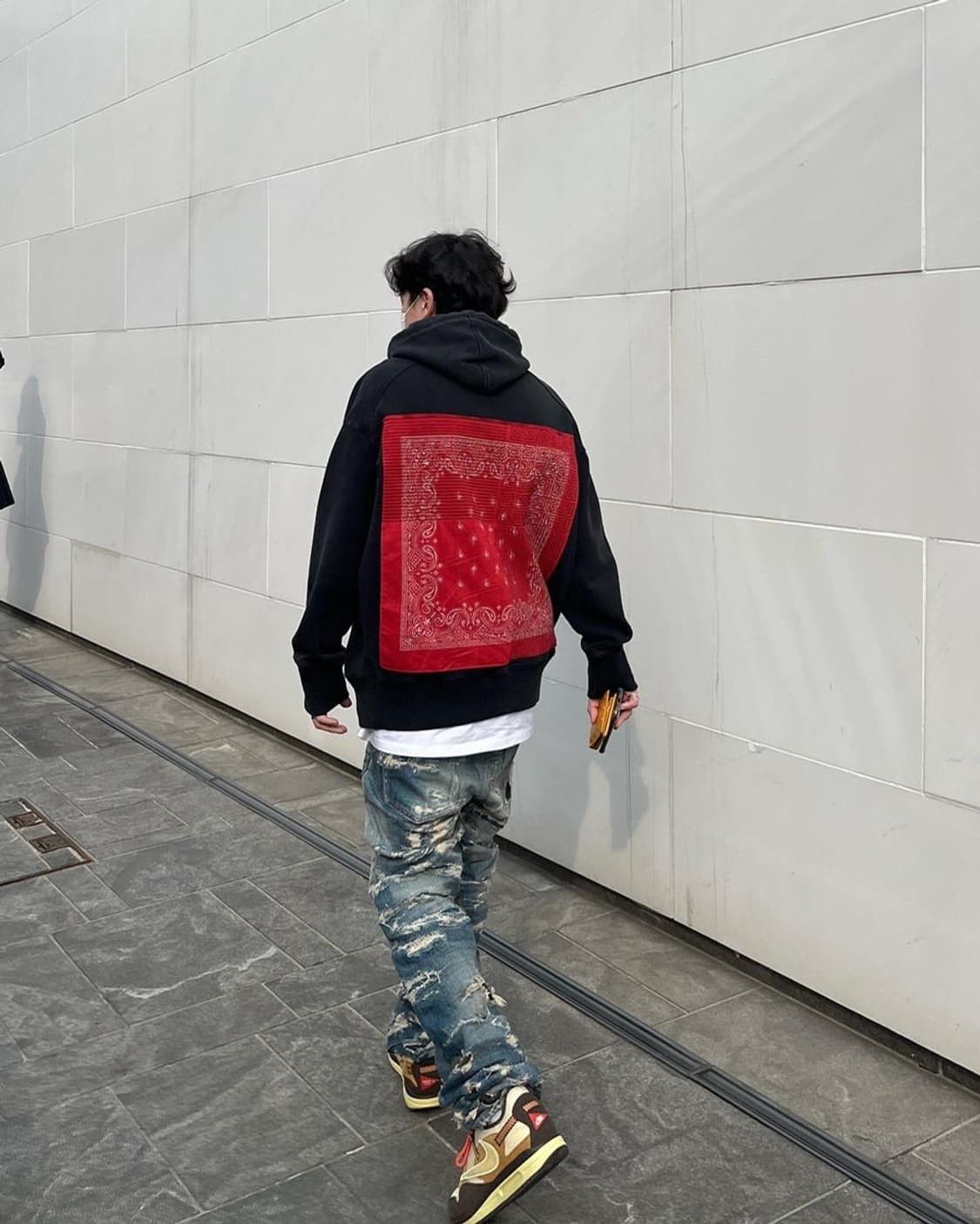 Givenchy Washed Black 4G Bandana Logo Oversized Hoodie Size US XS / EU 42 / 0 - 3 Thumbnail