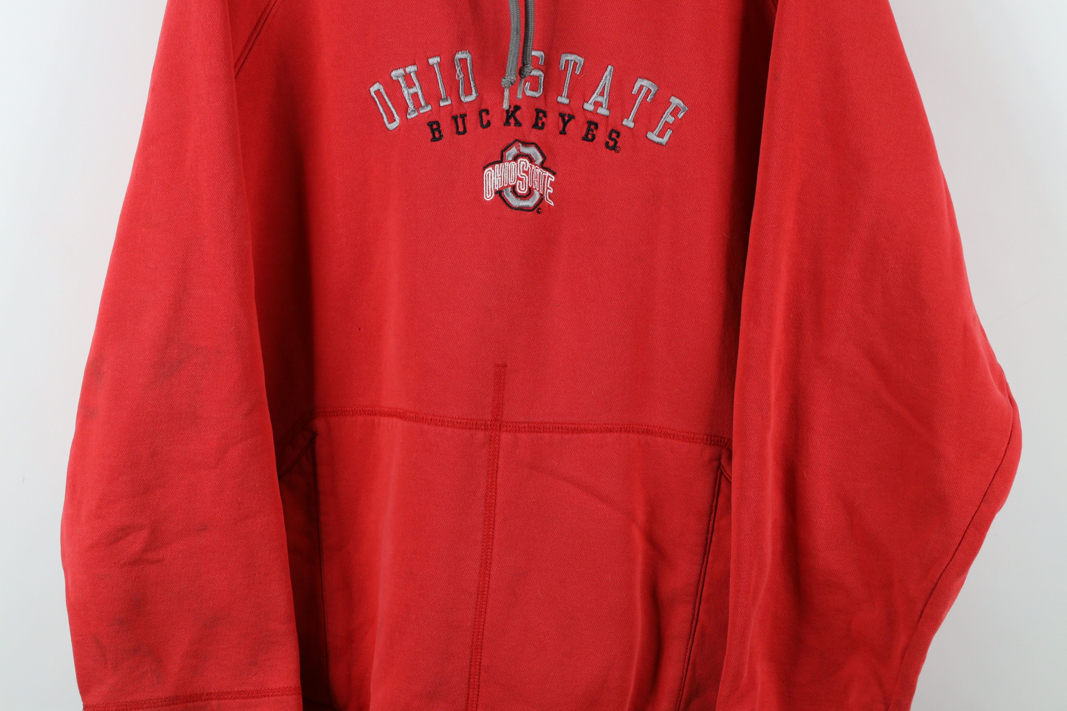Vintage Vintage 90s Fit Ohio State University Hoodie Sweatshirt Size US XL / EU 56 / 4 - 3 Thumbnail